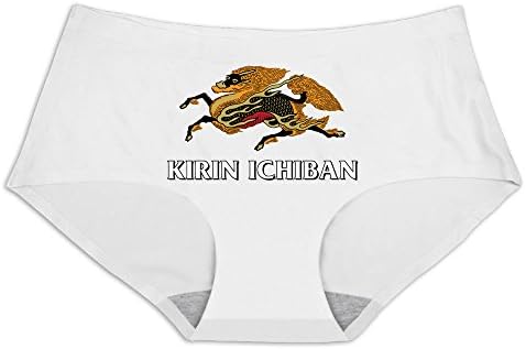 Women's Soft Kirin Ichiban Dragon Silk Underwear L White