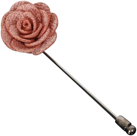 Ontrends Unique Handmade Rose Boutonniere Eight Color (Pink)