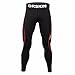 [DRSKIN] DB04 Compression Tight Pants Base Layer Running Pants Men Women (S)