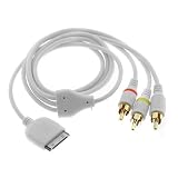 RCA AV (Video & Audio ) Cable with iPod Plug for Apple Iphone 3G, Ipod Touch 2ND 1st Nano 4th 3rd Generation, Classic, Video