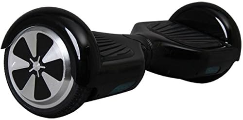 ECTOWN Two Wheels Smart Self Balancing Scooters with LED Light (Black)