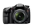 Sony SLT-A77VK SLR-Digitalkamera (24 Megapixel, 7,6 cm (3 Zoll) Display, bildstabilisiert) Kit inkl. SAL18-55mm DT F3.5-5.6 Objektiv schwarz