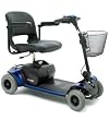Go Go Elite Traveller HD 4 Wheel Scooter