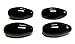 VMS RACING Side Marker LED Fender Lights in Smoked Black Lenses Compatible with GMC Sierra Chevy Silverado Dually Bed Trucks FSM 264133BK (4 Four Piece Pc Set Kit) 99-13 1999-2013