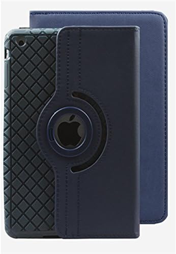 iPad Mini4 Wallet Case,FantasyOpus(TM) 360 Degree Rotating Stand PU Leather Case Protective Flip Folio Detachable Soft Rubber Cover For iPad Mini 4 with Card Slot