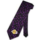 LOS ANGELES L.A. LAKERS SILK NeckTie NBA BasketBalls Men's Neck Tie