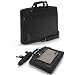 Workout Hybrid Midnight Black Slim Notebook Case 15IN