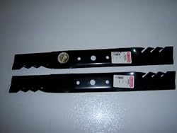 Set of 2 Gator 3-in-1 Mulching Blades to Replace John Deere Blades GX20249, GX20433, GY20567