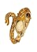 Roberto Cavalli Damen-Armbanduhr Eva Snake R7253126017