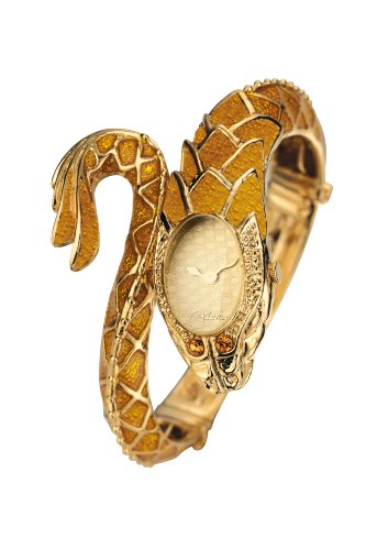 Roberto Cavalli Damen-Armbanduhr Eva Snake R7253126017