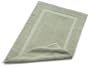 Pinzon Luxury Banded Bath Mat, Sage