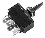 Seachoice Toggle Switch Momentary On / Off / Momentary On 6 Terminals 15A @ 12V DC - 10A @ 24V DC