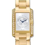Concord Watches - Concord Delirium 18k Yellow Gold Silver Dial Diamond Bezel WoMens Watch 