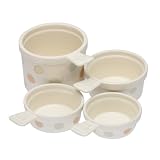 Kitchen Craft Classic Collection Ceramic Measuring Cup Set, 4 Piece
