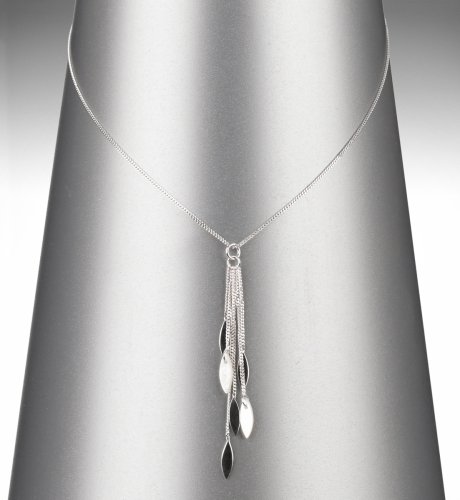Sterling Silver Shell Cascade Necklace