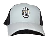 Juventus Futbol Soccer Hat - White/Black Back
