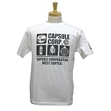 ドラゴンボールZ《CAPSULE CORP》2009Tシャツ【ホワイトＬサイズ】（リストバンド付き）☆DRAGONBALL Zアパレル通販☆