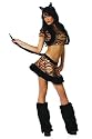 Sexy Adult Womens Halloween Costumes Feline Kitty Cat Costume Dress Theme Party Outfit Roma