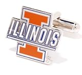 Illinois Fighting Illini NCAA Cufflinks Cuff LInks