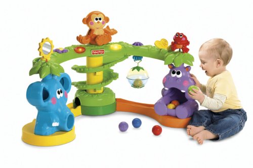 Fisher-Price Go Baby Go Crawl and Cruise Musical Jungle under The Toys Store