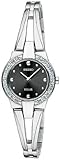 Seiko Black Dial Solar Powered Ladies Watch SUP051