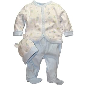 3pc Outfit Gift Set in Mesh Bag by Baby's Own