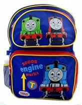 Thomas and Friends School Backpack w/ Bottle -Sodor Engine