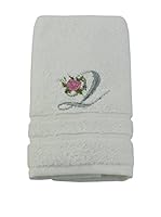 Bottega Tessile Toalla Monogram (Gris Claro Q)