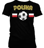 Polska Flags International Soccer Juniors T-shirt, Poland National Pride Juniors Shirt