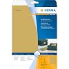 Herma Etiketten A4, 4107, 210x297 mm Folie glänzend 25 Stück gold