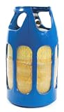 Lite Cylinder LC 10 30 10 Pound Composite Lightweight Non Corrosive Blue See Through Propane Tank Lite Cylinder LC-10-30 10 Pound Composite Lightweight Non-Corrosive Blue See-Through Propane Tank