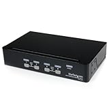 StarTech.com 4 Port Professional VGA USB KVM Switch with Hub (SV431USB)