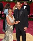 WILL SMITH & JADA PINKETT 8X10 COLOR PHOTO