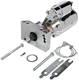 NEW High Torque BBC SBC Chevy Chrome Mini Starter