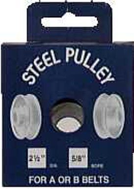 Chicago Die Casting #S250AB6 2-1/2x5/8 Steel Pulley
