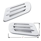 Heavy Duty Air Flow Intake Hood Side Fender Vent Mesh Net Grille For Audi SUV Q5 Q7 A7 TT Coupe TT A8 TT Roadster TTS Coupe