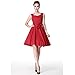 Heroecol® 50s 60s Hepburn Cap Shoulder Style Vintage Retro Swing Rockailly Dresses