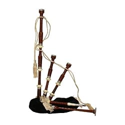 Bagpipe, Engraved, Rosewood, Black Cover