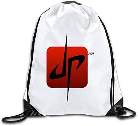 ZHUN YouTube DP Dude Perfect Logo Drawstring Backpack Sack Bag