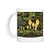 Mica Cap family - fungus of various sizes growing on rotten tree trunk Photo Mugs