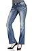 Angels Jeans Juniors Size Single Button Bootcut Jeans