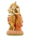 Casted Stone Colorful Radha Krishna Statue