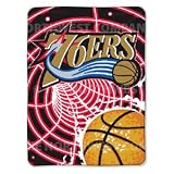 NBA 60 x 80 Super Plush Throw - Philadelphia 76ers