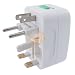 Universal World Wide Travel Charger Adapter Plug, White