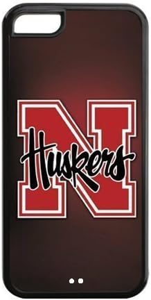 NCAA Nebraska Cornhuskers Huskers Logo IPHONE 5C Best Rubber+PVC Cover Case By Every New Day