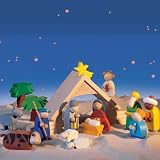Wooden Nativity Set, Limited Edition