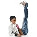 WOW Trendige Jeans Blue washed Gr.38 (5009)