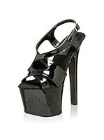 Pleaser Sandalias de tacón (Negro)