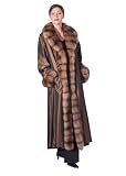 Review   / Sable Trimmed Sheared Mink Fur Coat