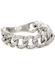 Phillips Frankel "Affair" Diamond White Gold Chain Link Ring